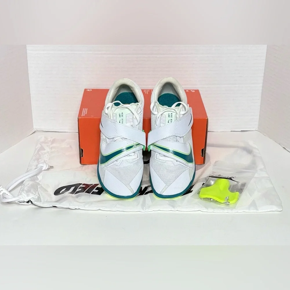 Size 1.5 Nike Zoom Rival Jump Track & Field Jumping Spikes jump Shoes DR2756-100